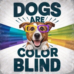 Seeing the World Through Your Dog's Eyes: Are dog's are color blind