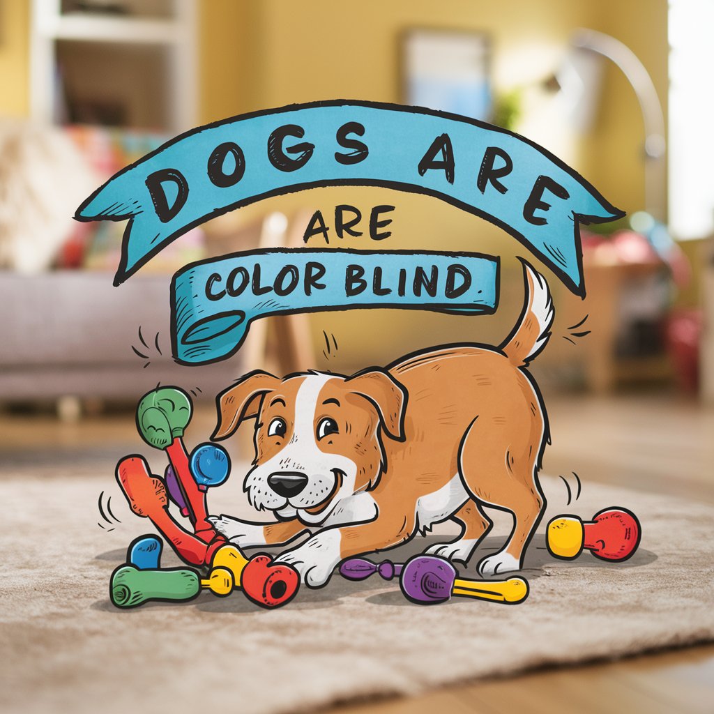 Seeing the World Through Your Dog's Eyes: Are dog's are color blind