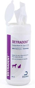 Dechra Vetradent Dental Wipes for Dogs and Ca